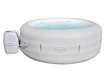 Lay-Z-Spa 60011 Vegas Hot Tub with 140 AirJet Massage System Inflatable Spa with Freeze Shield Technology, 4-6 Person