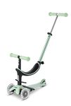Micro Scooters | Mini Micro 2 Grow LED 4in1 Toddler's Trike | Handlebar Adjustable | Lightweight | 1-6yrs | Boys & Girls | Mint