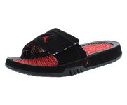 Nike Jordan Hydro IV Retro Men's Slides, Black/Red/White/Maize, 9