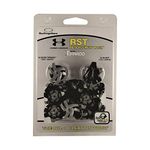 SOFTSPIKES Ua/Silver Tornado Fast Twist 3.0 Clamshell Cleats 18 Count, Black (001)/Silver, One Size