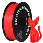 PLA Filament 1.75mm, GEEETECH New 3D Printing Filament PLA for 3D Printer and 3D Pen, 1kg 1 Spool (AA-Red)