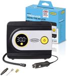 RING TYREINFLATE 20 Digital Tyre Inflator Air Compressor with Three Adaptors - Measures in PSI, BAR and kPA