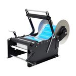 ZONESUN ZS-50W Mnaual Round Bottle Labeling Machine Water Bottle Sticker Labeler Label applicator