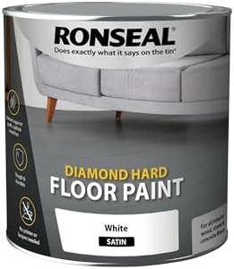 Ronseal DHFPWH25L 2.5L Diamond Hard Floor Paint - White