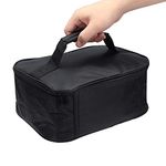 PUSOKEI 12V Mini Car Microwave Electric Heated Lunch Box Electric Oven Fast Heating Picnic Box for Trip/traveling/Picnic/Camping