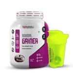 ANIMAL BOOSTER NUTRITION Weight Gainer| 15Gm Of Protein In 90Gm Of Serving| For Gain Weight, Build Muscle & Fuel Energy (Chocolate) (33Servings/3Kg), Powder