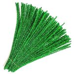 PRANSUNITA Sparkle Pipe Cleaners 25 Pcs, Chenille Stems for DIY Crafts Decorations Creative School Projects (6 mm x 12 Inch)