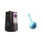 Honeywell HWC778BC Dual Comfort Cool Mist + Warm Steam Humidifier (Black) | Protec PC-1C-BX Continuous Cleaning Cartridge (Blue)