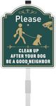 Please Clean Up Sign