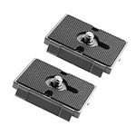 Sequpr 2 PCS Quick Release Plate Tripod Camera for Manfrotto Mount Plate 200pl-14 RC2 Cameras Tripod Head