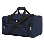 Sport Holdall Duffle Bag Gym Duffle Bag with Shoulder Strap Overnight Weekender Bag for Men and Women (Blue, 40L)