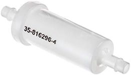 Quicksilver 816296Q2 Marine Engine in-Line Fuel Filter with Barbs for 5/16" (8 mm) Fuel Lines