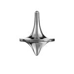 ForeverSpin Stainless Steel(Brush-Finish) Spinning Top - World Famous Spinning Tops