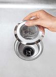 Decorcrafts Kitchen Sink Strainer Heavy Duty Stainless Steel Strainer Kitchen Drain Basin Basket Filter Stopper Drainer Sink Jali