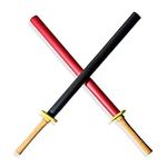 Trademark Innovations Martial Arts Training Equipment Foam Training Sword for Practice (Set of 2)