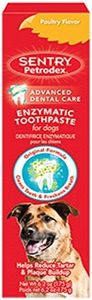 Petrodex Enzymatic Toothpaste for Dogs, Helps Reduce Tartar and Plaque Buildup, Poultry Flavor, 2 Pack