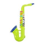 TOYANDONA 1pcs Kids Saxophone Toys, Plastic Saxophone Musical Instruments Toys for Boys Girls Musical（Random Color）