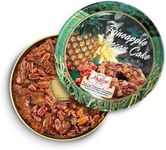 Collin Street Bakery Pineapple Pecan Cake (1 lb 14 oz) in Collectible Gift Tin - 115 Regular Size 7” Cake with Pecans, Pineapple, & Honey
