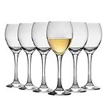 Argon Tableware 24x 245ml White Wine Glasses - Home Restaurant Red White Party Glass Set - Dishwasher Safe