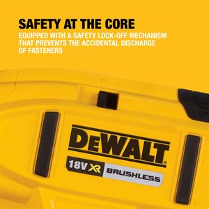 DEWALT 18V XR Cordless Brushless Nail Gun – Electric Nailer