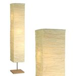 Adesso Home 8022-12 Transitional Three Light Floor Lamp from Dune Collection in Pwt, Nckl, B/S, Slvr. Finish, Beige