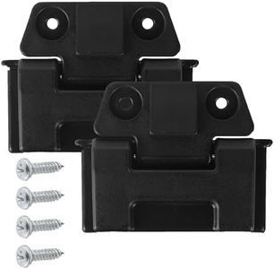 Aussio (2 Pack) Coolers Hinge for Igloo 25, 52, 72 Qt BMX Coolers Latch Replacement Parts Cooler Hinges with Screws for Igloo Cooler Replacement Hinges