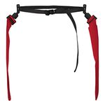 CHAMPRO Quick-Down Pop Football Flag Belt - 6 Pack, Scarlet