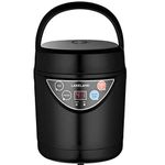 Lakeland 2 Portion Mini Electric Rice Cooker – 500ml Non-Stick Pan White Or Brown Rice & Porridge