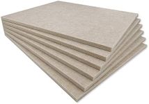 TroyStudio Acoustic Panel - Soundproofing & Sound Absorbing Panel - Super Dense Thick Polyester Fiber Board - Multiple Colors & Sizes - PACK of 6 (400 X 300 X 12 mm, Camel)