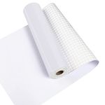 Lya Vinyl Permanent Vinyl Roll for Cricut, 12" x 40 Ft Glossy White, Self Adhesive Vinyl Sheet for Cricut for Decor Sticker, Weeding Machine, Craft Cutter Machine, Car Decal