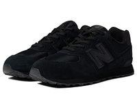 New Balance 574 Sneaker, Black, 1.5 UK Child