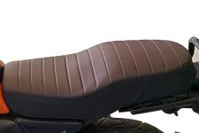 Yamaha Seat Cover for FZ-X, Brown & Black (Y603YBRWFM23)