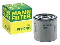 MANN-FILTER W 712/95 Oil Filter - CARS + TRANSPORTERS, bronze-n6, White