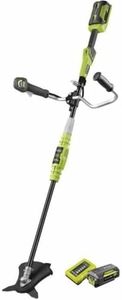 Débroussailleuse - RYOBI - Guidon - Ø fil 1 x 1,65 mm - Lame 3 dents - 1 batterie lithium + 36 V 4,0 Ah + 1 chargeur 1,7 A