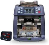 AccuBANKER AB8000 CashGrader Enterprise Mixed Bill Value Counter with 6 Security Features, 9 Operating Modes, Serial Number Capture, Built-in Printer, and 40+ Currency Support
