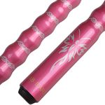 AB Earth 2-Piece 58 Inches Pool Cue/Pool Stick Ergonomic Design Hardwood Canadian Maple Billiard Cue,19-21 Oz,13mm Tip (Pink - 20oz)