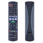 N2QAYB000614 Replacement Remote Control for Panasonic Blu Ray DVD Recorder Compatible with DMR-BWT700 / BWT800 DMR-BWT700EB DMR-BWT800EB