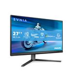 Philips Evnia 27M2N5500-27 inch QHD gaming monitor, 180 Hz, FreeSync Premium, G-Sync compatible, HDR400 (2560x1440, 1 ms, HDMI, DisplayPort) black/gray
