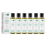 Tea Tree Anti-Dandruff Hair Oil | Scalp Care & Root Stimulator | Combination of 12 Organic natural Oil | Oil For Hair Growth | Pack of 6 |110ml |