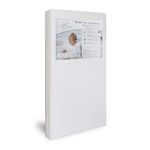 Kinder Valley Baby Cot Mattress - Hypoallergenic Kinder Flow Cot Mattress, Toddler Cot Mattress with Water Resistant Cover, Suitable for Newborns | (White, 120cm x 60cm)