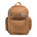 Carhartt Unisex Force Pro Backpack with 17-Inch Laptop Sleeve and Portable Charger Compartment, Carhartt Brown, One Size, Force Pro Backpack With 17-inch Laptop Sleeve and Portable Charger