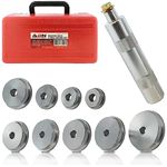 ABN Bearing Race and Seal Bush Driver Set with Carrying Case - Master / Universal Kit for Automotive Wheel Bearings