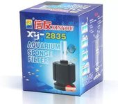 Aquarium Bio-Chemical Internal Sponge Filter for Fish Tank XY-2835 (Small), 1 Piece,(Mechanical Filtration for Salt Water and Fresh Water)