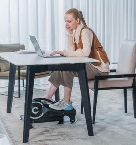 YYFITT Under Desk Elliptical Machine – Compact Luminous Display