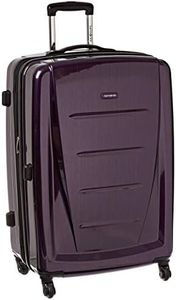 Samsonite Winfield 2 Hardside Luggage with Spinner Wheels, Purple, Checked-Large 28-Inch