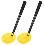 2 Pcs Winter Ice Scooper for Ice Fishing Plastic Ice Fishing Skimmer Scoop Long Ice Fishing Ladle for Scooping Out Ice Winter Fishing Gear Accessories