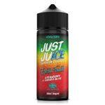 Just Juice 70/30 Vape Liquid with No Nicotine, 100ml 0mg Strawberry & Curuba Super Ice Vape Juice, Extra Menthol, No Nicotine E liquid for E-Cigarette, Nic Free Eliquid, Vaping Liquids, 70VG 30PG