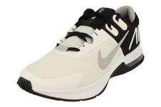 Nike Air Max Alpha Trainer 4, Men's Sneakers, White Wolf Grey Black, 8 US