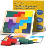 Keeping Busy Wooden Tile Matching Game for Adults with Dementia Activities for Seniors to Keep Busy Boxes for Dementia Patients Products for People with Dementia Activities for Elderly with Dementia