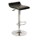 Winsome Wood Spectrum Abs Airlift Swivel Stool, Faux Leather